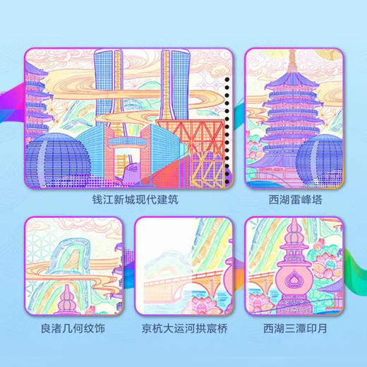 2022第十九届亚运会特殊版式个性化邮票双连张 商品图6