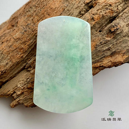 派瑞翡翠 翡翠挂件 糯冰种 绿色 商品图1