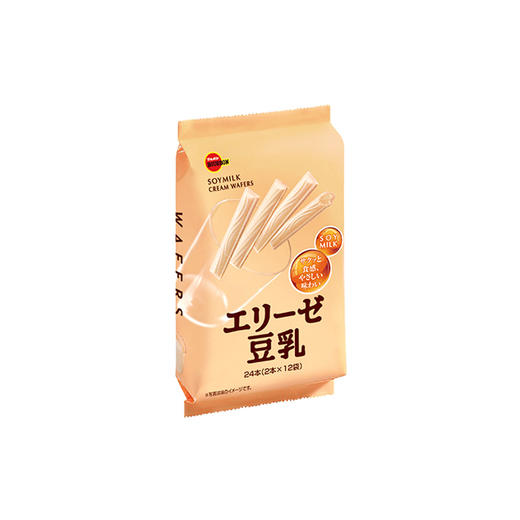 BOURBON波路梦日本进口豆乳威化饼干棒86g/袋 商品图0