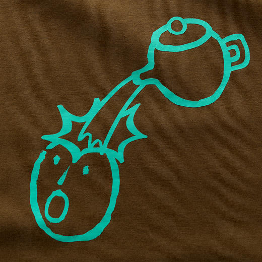 吃茶去chichaqu2022全棉T恤 印花茶壶 商品图2