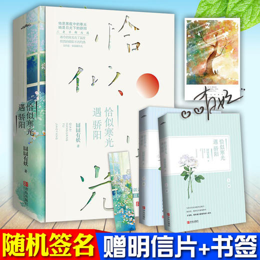 【优惠套装】签名版赠明信片+书签 恰似寒光遇骄阳小说书 囧囧有妖的书云起书院青春文学都市言情 总有一天你会喜欢我 君子报恩56全套作者 商品图0