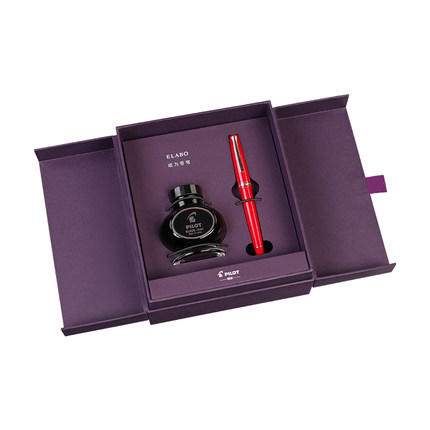 PILOT/百乐ELABO鹰嘴钢笔套装 FE18SR 14K金尖 商品图4