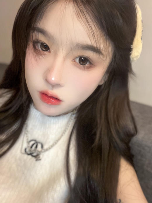 【年抛】黑珍珠灰 Breeze和oiuu联名  | 大直径14.5，着色13.8 | 自然高光美瞳 商品图11