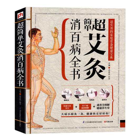 【正版】 超简单艾灸消百病全书 超实用的家庭常备健康宝典书籍 中医养生 权威专家审订 817幅插画精解 速查全图解健康养生堂 商品图0