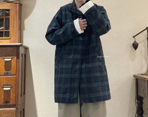 ORDINARY FITS 灰/蓝绿格纹外套 商品图1