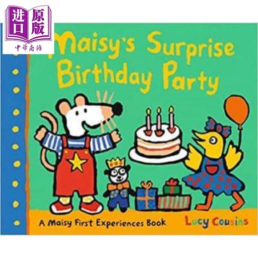 【中商原版】Maisy's Surprise Birthday Party 小鼠波波的惊喜生日派对 英文原版 进口原版 3-7岁 儿童图画书 Lucy Cousins 商品图0