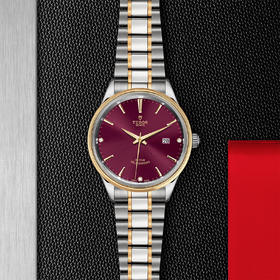 帝舵风尚系列 | 钢表壳，直径41毫米，镶钻表盘