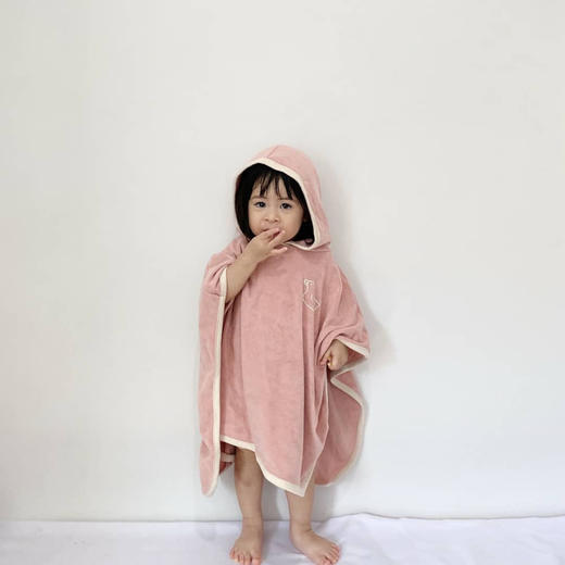 【可爱到想穿出街】韩国ins 超大连帽婴儿斗篷可爱小鸭沙滩浴袍儿童吸水防晒沙滩毛巾 商品图4
