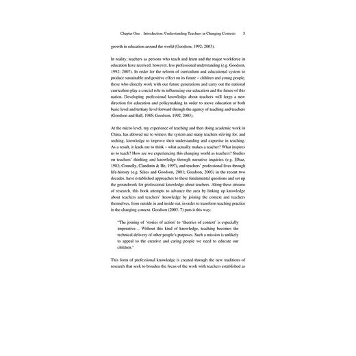 发展关于教师的专业知识(Developing Professional Knowledge about Teachers)/赵宏琴/浙江大学出版社 商品图5