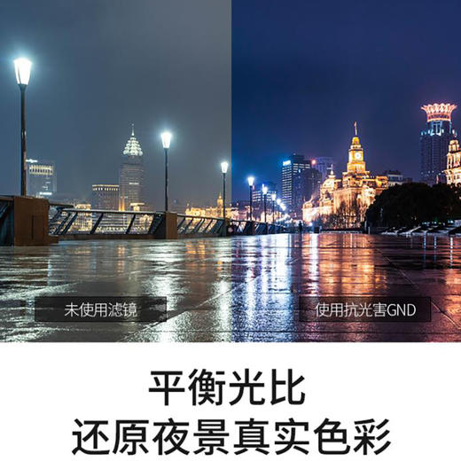 Kase卡色 金刚狼磁吸滤镜KW抗光害渐变镜 77mm 82mm城市夜景拍摄滤镜 商品图3
