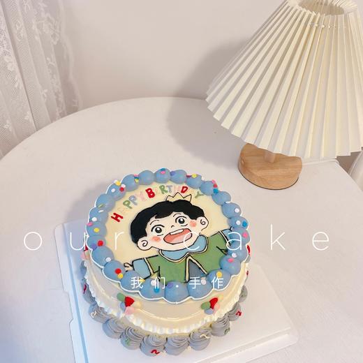 波吉王子手绘复古蛋糕蛋糕-低糖处理无添加 商品图2