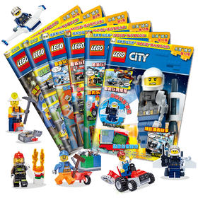 乐高城市画册精选套装（6册）