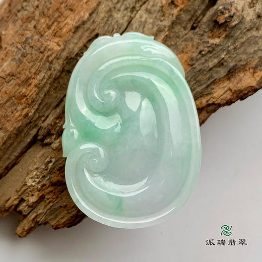 派瑞翡翠 翡翠挂件 糯种 绿色 商品图1