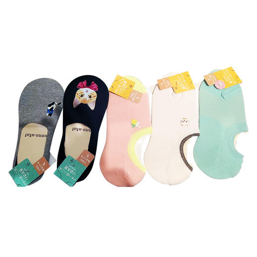 【tutuanna】船袜系列5双 商品图0