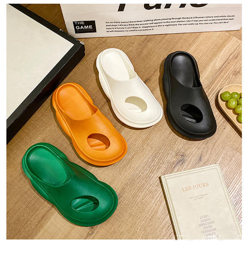 【设计绝了，轻盈柔软，久穿不累！】2023新款个性十足洞洞鞋，居家室外拖鞋，情侣拖鞋沙滩鞋。 商品图3