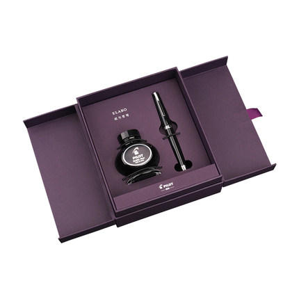 百乐ELABO鹰嘴钢笔套装 FE25SR 14K金尖钢笔礼盒装 商品图0