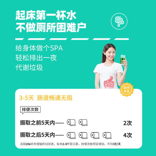 【杨澜推荐】iNGREEN/轻元素 全优植物益生元青汁3.5g*50条 送摇摇杯单品 吸油小绿条阻断高热量让肠道“动”起来 商品图1