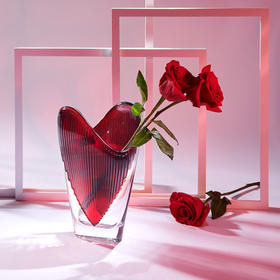 ROSEONLY 居家 心爱系列 真心玻璃花瓶 客厅餐厅摆件