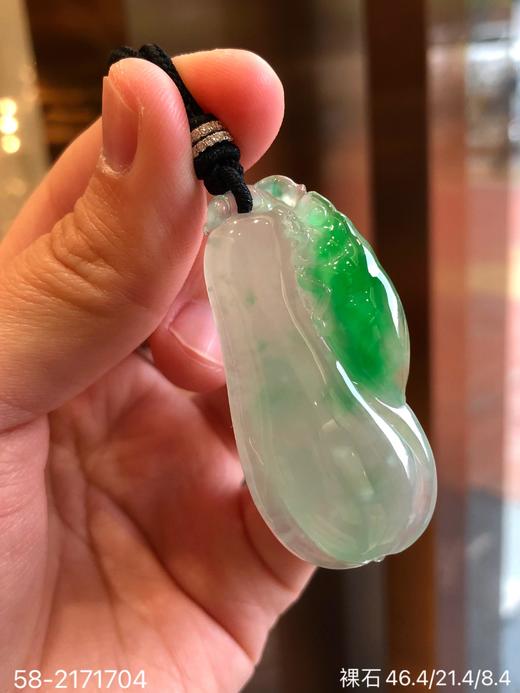 飘翠福瓜吊坠【58-2171704】具体价格微信咨询 商品图1