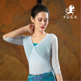 壁虎瑜伽【2204SY168】修腰亲肤罩衫（无胸垫）【5天发货】
