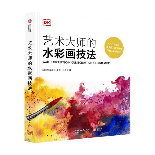 艺术大师的水彩画技法 DK出版社 著 绘画 商品图0