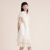 谜底连衣裙2022夏季新款高订质感刺绣泡泡袖蕾丝仙女裙222GL0597 商品缩略图2