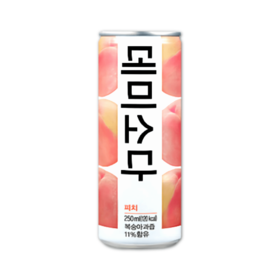 동아 데미소다복숭아맛250ml