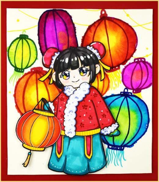 7-9岁《正月十五看花灯》元宵节【自动发货：下单后，点击手机短信中收到的链接，即可获取文件下载的链接；如有任何问题，可添加客服微信hm33268获得帮助】 商品图0