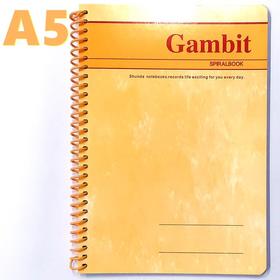 嘉顺达A5线圈笔记本60 80 100记事本子商务活页日记本螺旋本1本