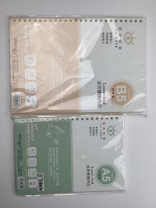 文谷活页本替换内芯50页 商品图3