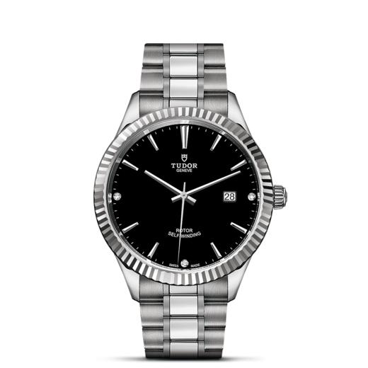 帝舵风尚系列 | 钢表壳，直径41毫米，镶钻表盘 商品图1