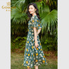 乔万尼真丝桑蚕丝连衣裙女新款夏季高端大牌重磅EF2E317 商品缩略图3