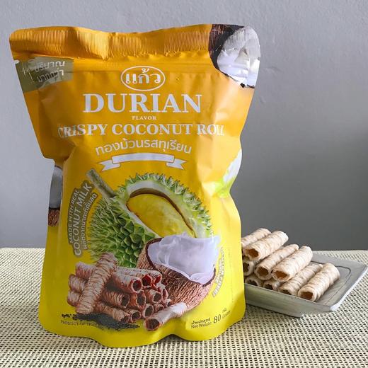 榴莲味 卡利维酥脆椰子卷80g 商品图0