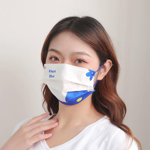 夏季新款高颜值克莱因蓝独立包立体面罩 商品图7