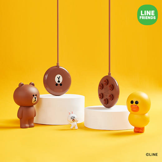 Line Friends吸盘式无线充电器 商品图1