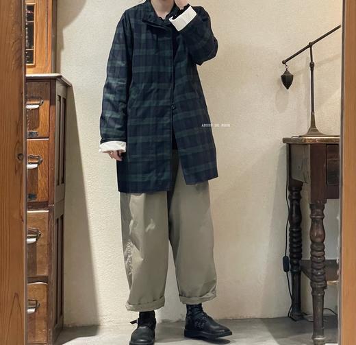 ORDINARY FITS 灰/蓝绿格纹外套 商品图3