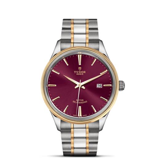 帝舵风尚系列 | 钢表壳，直径41毫米  黄金及钢外圈 商品图1