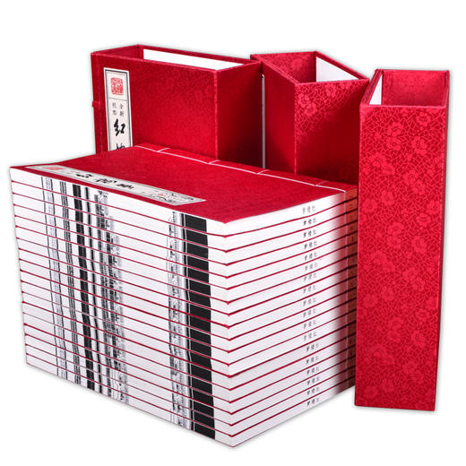 【优惠套装】套装共3函18册 简体竖排 红楼梦原著仿古线装版 足本无删减 全新校点 手工宣纸线装 四大名著之一可搭配水浒传西游记三国演义书 商品图3