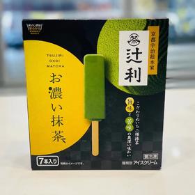 明治辻利抹茶条状冰淇淋