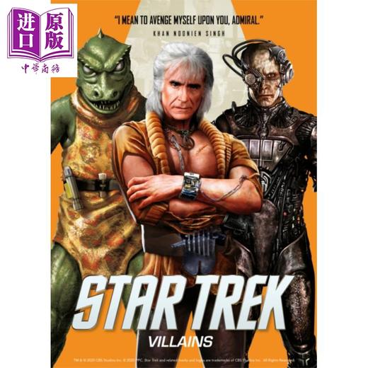 【中商原版】星际迷航中的反派 英文原版 Star Trek Villains Titan Magazines 商品图0