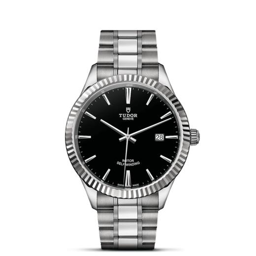 帝舵风尚系列 | 钢表壳，直径41毫米，黑色表盘 商品图1