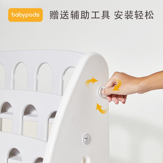 【汽车绘本架 宝宝的知识海洋展示架】 儿童收纳书架 宝宝绘本架 一体落地置物架 让宝宝拥有自己的空间 商品图3