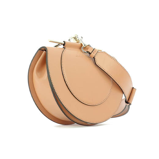 FERRAGAMO 菲拉格慕 女士皮革斜挎单肩包 浅棕色 21 H031 703990 商品图1