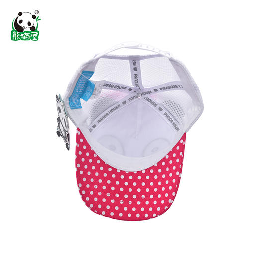 熊猫屋PANDAHOUSE 潘兜蝴蝶结宝贝棒球帽 商品图4