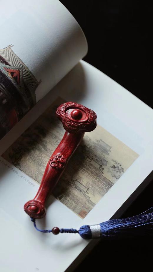 紫檀【如意】手把件 商品图5