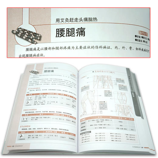 【正版】 图解艾灸速效自疗 艾灸手册艾灸穴位图解学习知识 完全图解中医养生保健书籍畅销书生活书籍中医书艾灸疗法艾灸书籍 商品图3