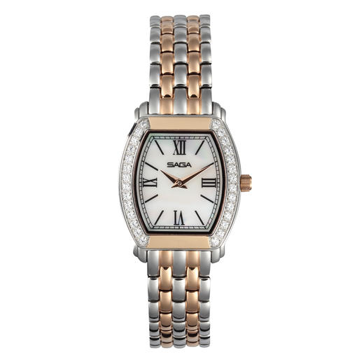 SAGA世家女士手表酒桶表腕表简约时尚潮流 商品图1