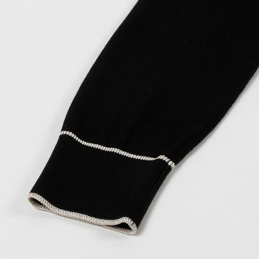 METTE22年春夏新品女士针织开衫薄款V领长袖针织衫保暖空调衫披肩 商品图4