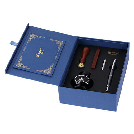 PILOT/百乐CAPLESS按键式钢笔 梦幻系列套装 FCT1500RR-I70BYZLT-ZH 配墨水/印章/蜡条/笔盒 商品图2