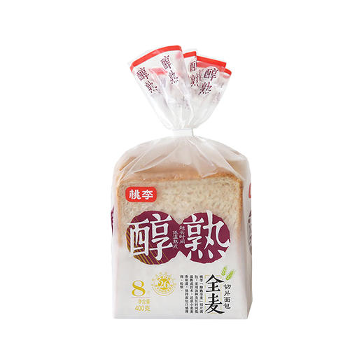 桃李醇熟全麦切片面包 400g 商品图0